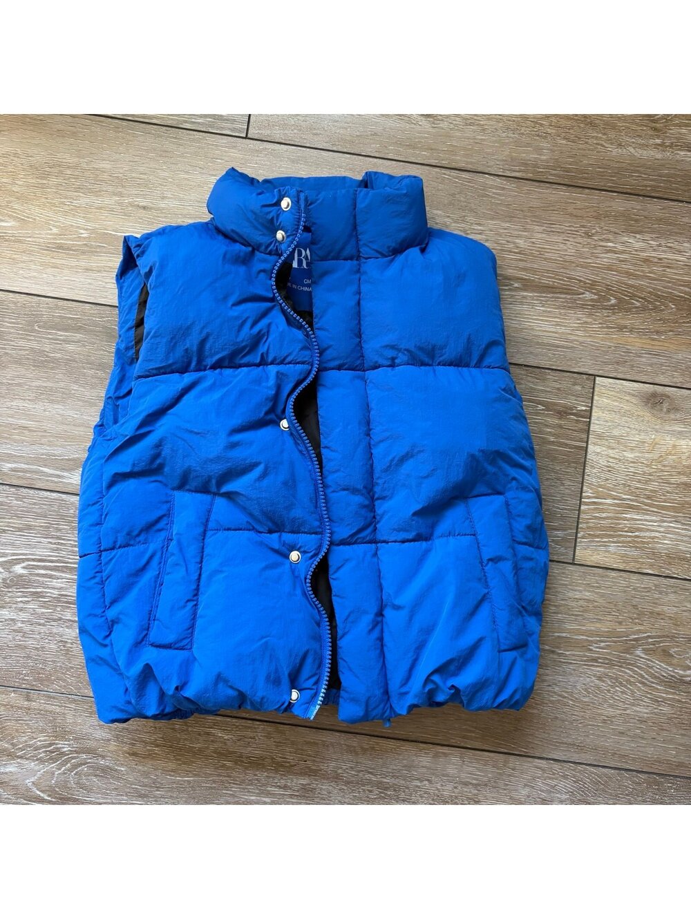 Royal Blue Zara Puffer Vest 8/9
